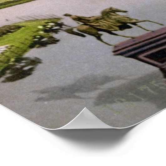 Glasgow George Square Poster (Hoek)