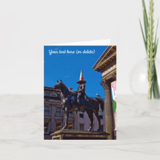 Glasgow Greeting card Kaart