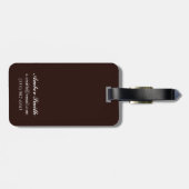 Glasgow Hot Air ballon Circus Theater Poster Bagagelabel (Achterkant horizontaal)