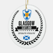 Glasgow Keramisch Ornament (Links)