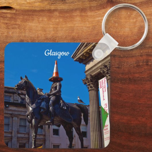Glasgow Keyring Sleutelhanger (Achterkant)