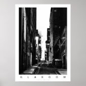 Glasgow Lane Poster (Voorkant)