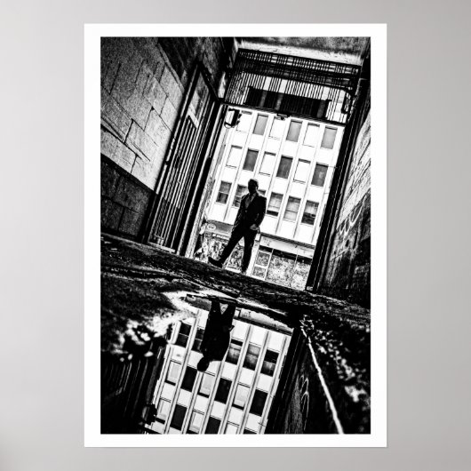 Glasgow Lane Poster (Voorkant)