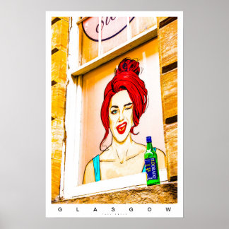 Glasgow Lane Poster