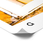 Glasgow Lane Poster (Hoek)