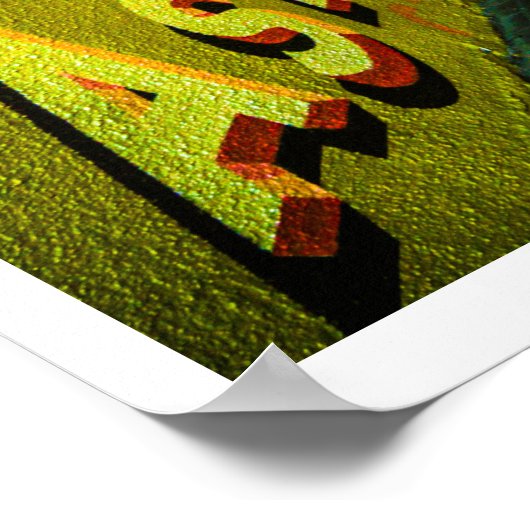 Glasgow Lane Poster (Hoek)