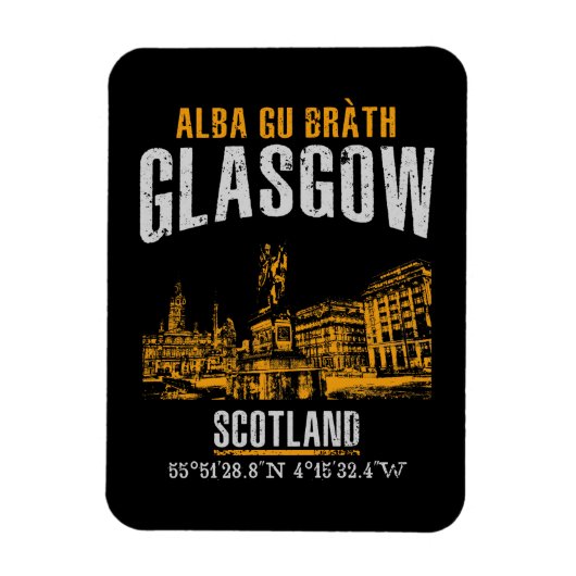 Glasgow Magneet (Verticaal)