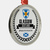 Glasgow Metalen Ornament (Rechts)