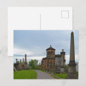 Glasgow Necropolis Briefkaart (Voorkant / Achterkant)