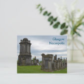 Glasgow Necropolis Graves Briefkaart (Staand voorkant)