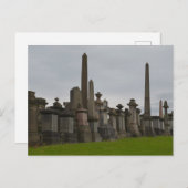 Glasgow Necropolis Graves Briefkaart (Voorkant / Achterkant)