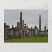 Glasgow Necropolis Graves Briefkaart (Voorkant)
