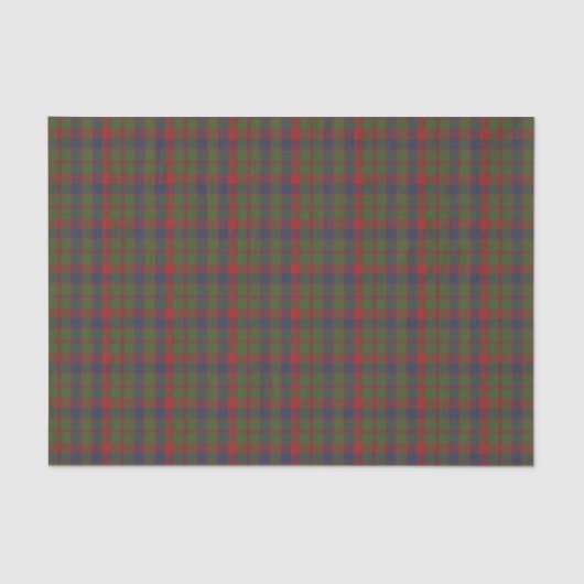 Glasgow Original Scottish Tartan Tissuepapier (Voorkant)