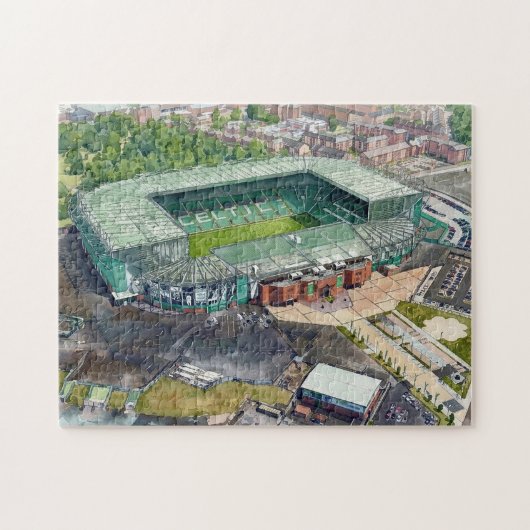 Glasgow Parkhead Voetbalstadion Legpuzzel (Horizontaal)