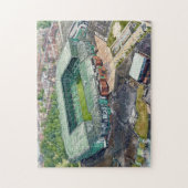 Glasgow Parkhead Voetbalstadion Legpuzzel (Verticaal)