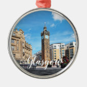 Glasgow past Product aan Metalen Ornament (Voorkant)