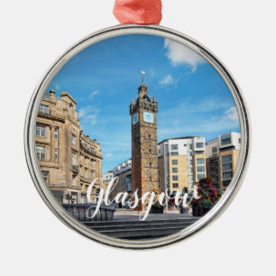 Glasgow past Product aan Metalen Ornament