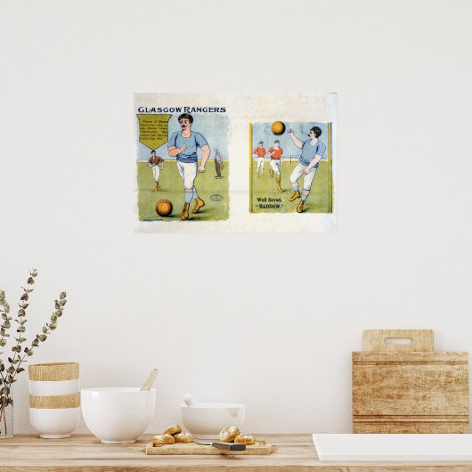 Glasgow Rangers FC, 1894 Poster (Keuken)