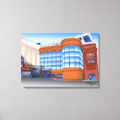 Glasgow Rangers Football Club Canvas Afdruk (Voorkant)