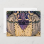 Glasgow School Frances Macdonald MacNair Spring Briefkaart (Voorkant / Achterkant)