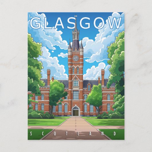 Glasgow, Schotland Briefkaart (Voorkant)