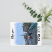 Glasgow-schotland briefkaart (Staand voorkant)