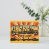 Glasgow Schotland Clyde Arc Briefkaart (Staand voorkant)