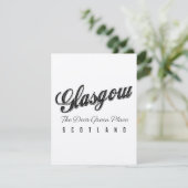 Glasgow Schotland "De dierbare groene plek" (Staand voorkant)