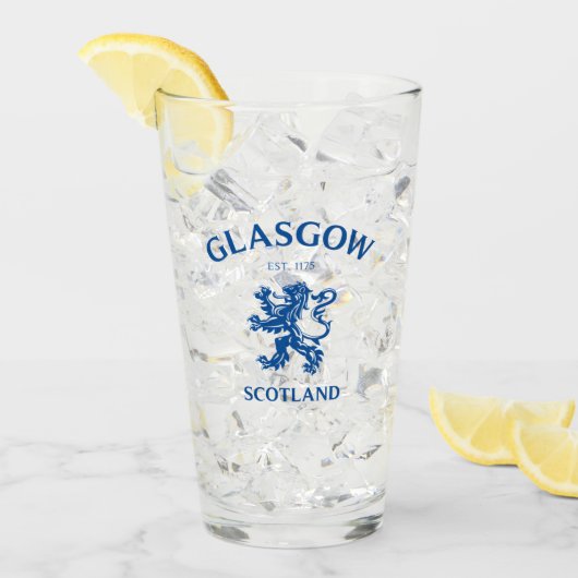 GLASGOW, SCHOTLAND GLAS (Voorkant ijs)