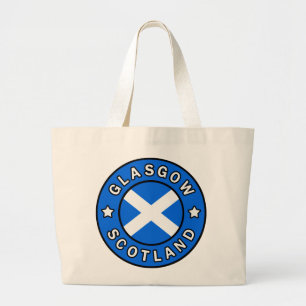 Glasgow Schotland Grote Tote Bag