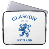 GLASGOW, SCHOTLAND LAPTOP SLEEVE (Voorkant)