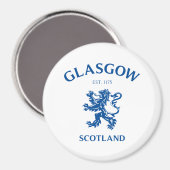 GLASGOW, SCHOTLAND MAGNEET (Voorkant / Achterkant)