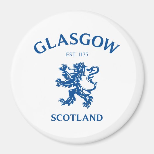 GLASGOW, SCHOTLAND MAGNEET (Voorkant)