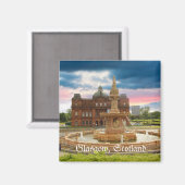 Glasgow, Schotland Magneet (Voorkant / Achterkant)