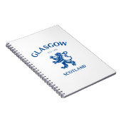 GLASGOW, SCHOTLAND NOTITIEBOEK (Rechterzijde)