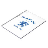GLASGOW, SCHOTLAND NOTITIEBOEK (Linkerzijde)
