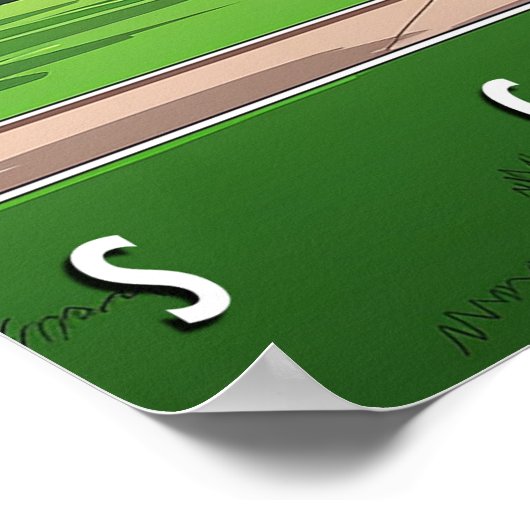 Glasgow, Schotland Poster (Hoek)