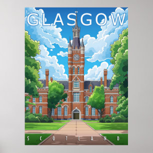 Glasgow, Schotland Poster