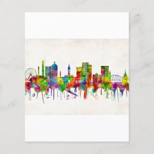 Glasgow Schotland Skyline Flyer