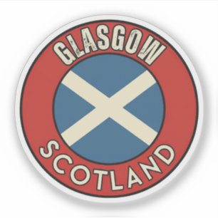 Glasgow, Schotland Sticker