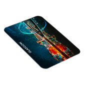 Glasgow Schotland UK Oil Paint City Magneet (Rechterzijde)