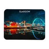 Glasgow Schotland UK Oil Paint City Magneet (Horizontaal)