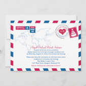 Glasgow, Scotland Airmail | Weddenschap Kaart (Voorkant)