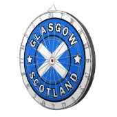 Glasgow Scotland Dartbord (Voorkant Rechts)