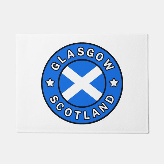 Glasgow Scotland Deurmat (Voorkant)