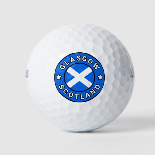 Glasgow Scotland Golfballen (Voorkant)
