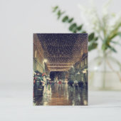 Glasgow Scotland kerstverlichting Feestdagenkaart (Staand voorkant)