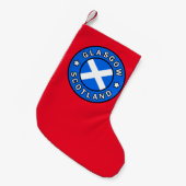 Glasgow Scotland Kleine Kerstsok (Voorkant (Hangend))