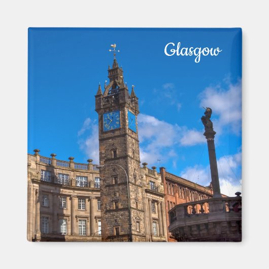Glasgow, Scotland Magnet (Voorkant)