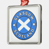 Glasgow Scotland Metalen Ornament (Links)